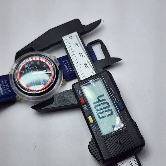 Swatch Watch Pop Snowpass Unisex 1998 PKB101 New Battery Vintage - Picture 7 of 16